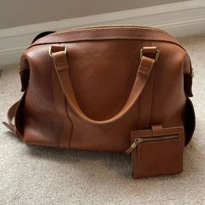Madwell Satchel with matching wallet.